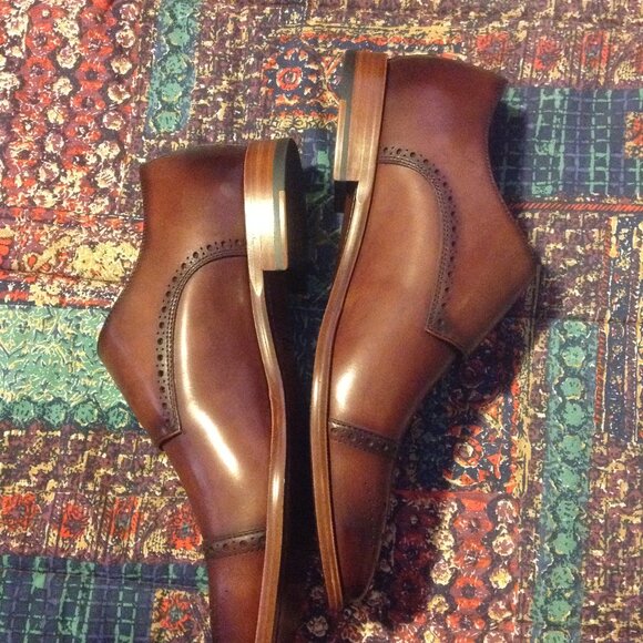 Curatore Pozzo Men\'s Brown Leather Double Monk Strap Dress Shoes- 11(EU44) - NIB